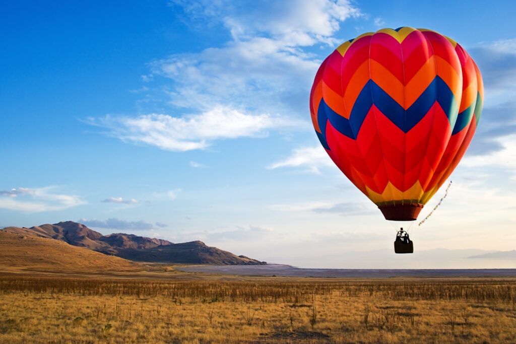 Hot air balloon flight in Marrakech1