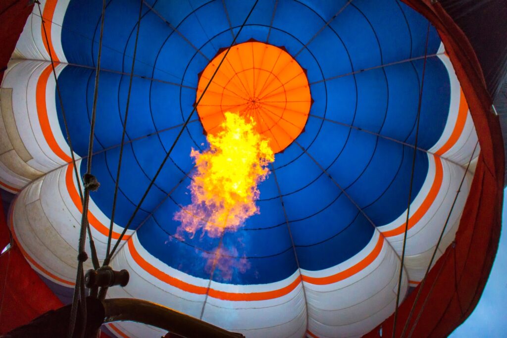 Hot air balloon flight in Marrakech3