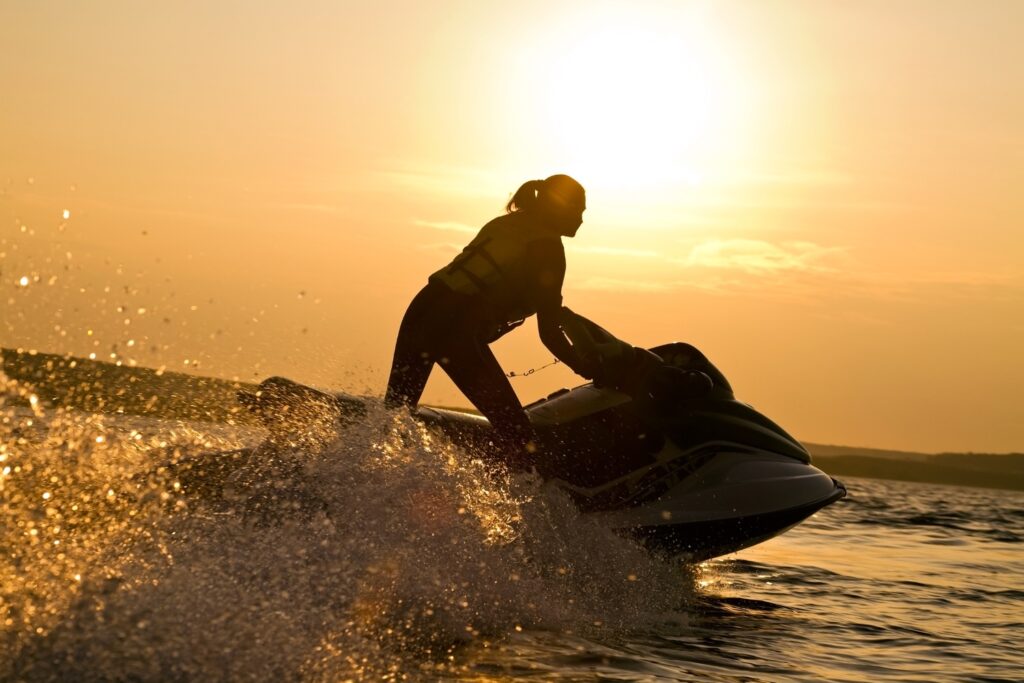 Jet Ski at Lake Lalla Takerkoust photo banner
